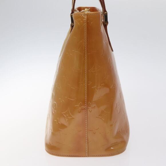 LOUIS VUITTON Monogram Vernis Houston Hand Bag Beige M91004 - Picture 4 of 16